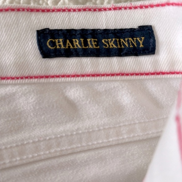 LUCKY BRAND ‘Charlie Skinny’ White Jeans - Picture 10 of 13